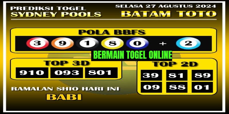 Bermain Togel Online