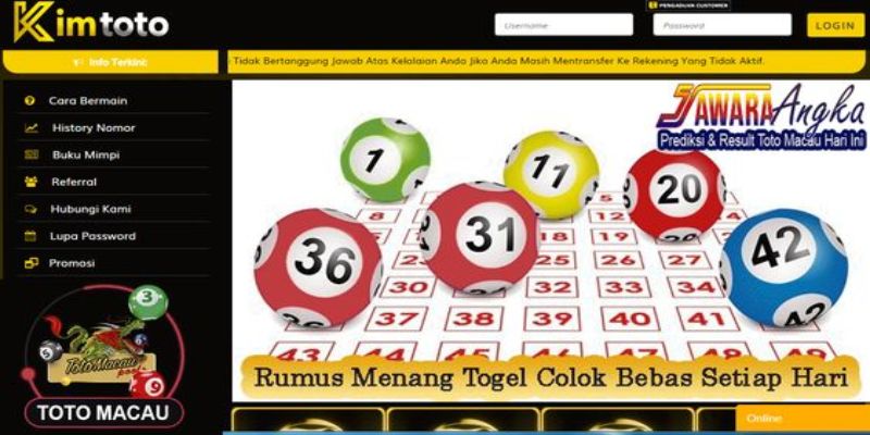 Rahasia Menang Bermain Togel 2D