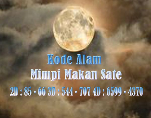 Kode Alam Mimpi Makan Sate 1