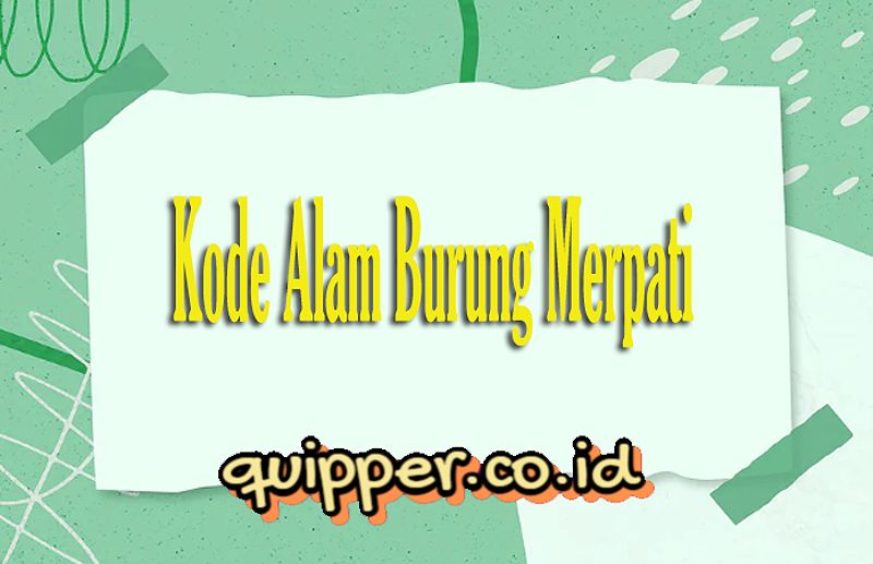 Kode Alam Burung Merpati