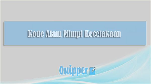 Kode Alam Kecelakaan