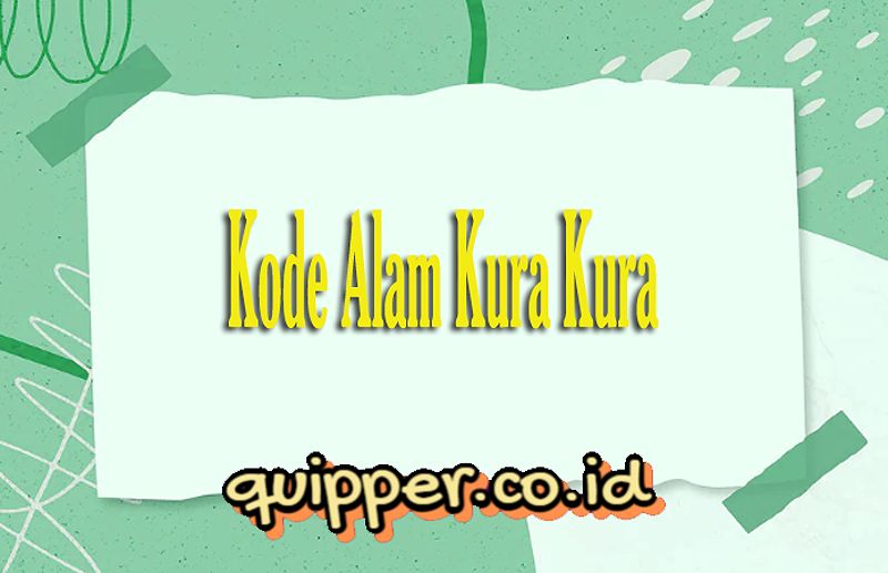 Kode Alam Kura Kura